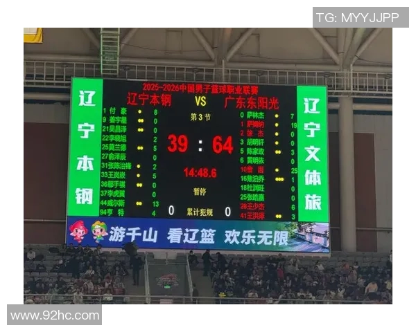 CAB辽宁对阵广东精彩回放全程回顾与赛后分析